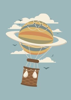 Air Balloon Saturn