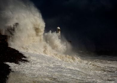 Storm over Porthcawl