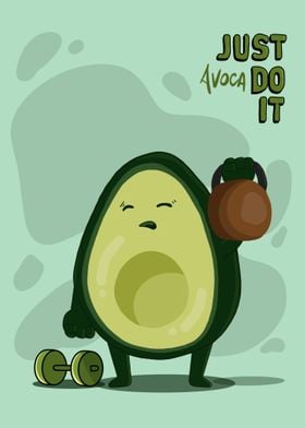 Avocado JUST DO IT