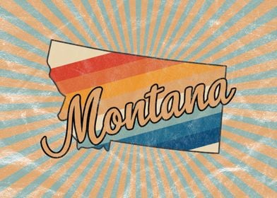 Montana State Retro 70s