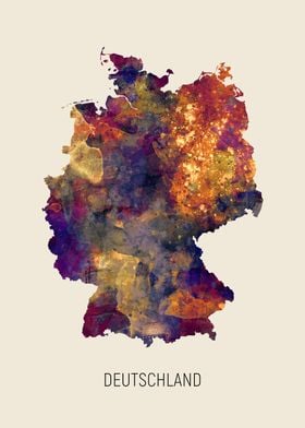 Deutschland Map