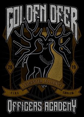 Golden Deer Crest