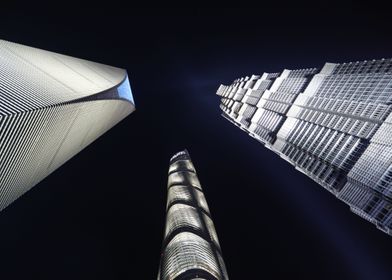 Three Tower at Night