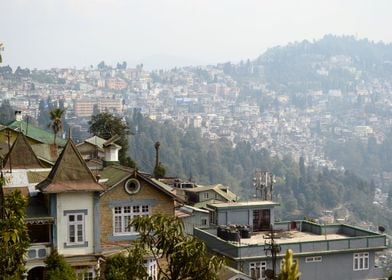 Darjeeling cityscape