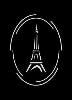 Paris Tour Eiffel Blanc