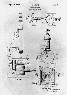 No313 Microscope Lamp