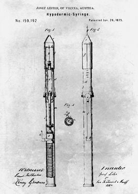 No322 Hypodermic Syringe