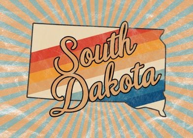 South Dakota State Retro