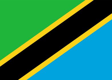 TANZANIA Flag