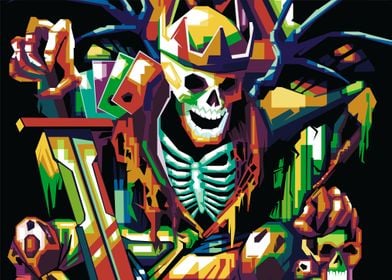 Hail To The King in WPAP