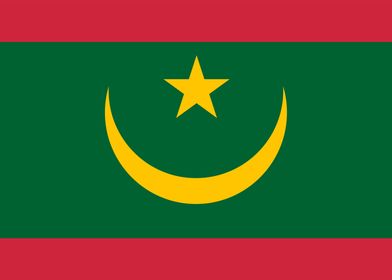 MAURITANIA Flag