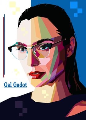 Great Gal Gadot Pop Art