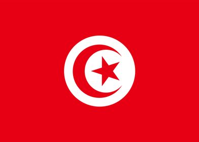 TUNISIA Flag