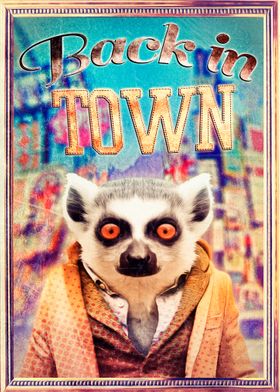 Lemur Hipster Town 