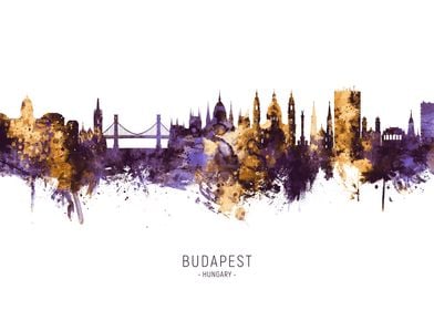 Budapest Hungary Skyline