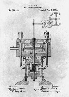 No391 Reciprocating Engine