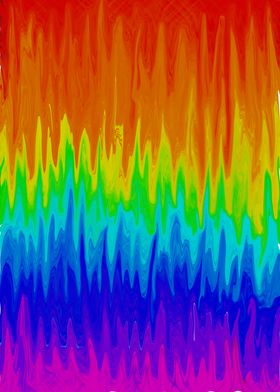 Rainbow waves abstract