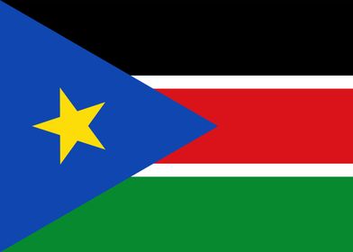 SOUTH SUDAN Flag