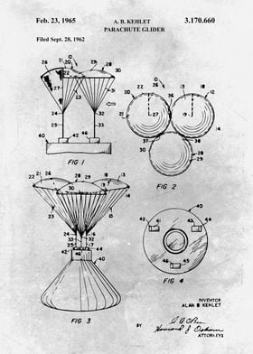 No362 Parachute Glider