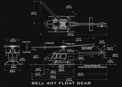 BELL 407 FLOAT GEAR