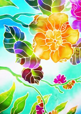 04 Asia Batik Painting Art