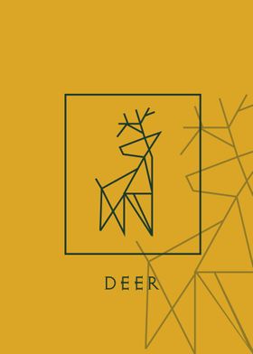 Geometric Deer