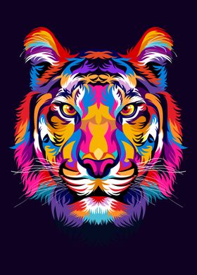 Colorful Tiger 