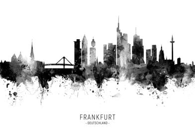 Frankfurt Germany Skyline