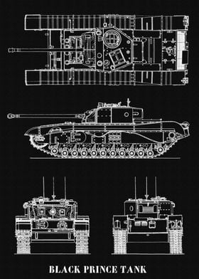 BLACK PRINCE TANK