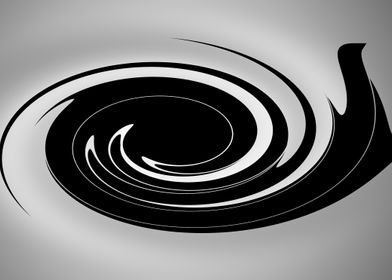 Black spiral