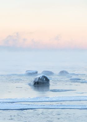 Sea smoke