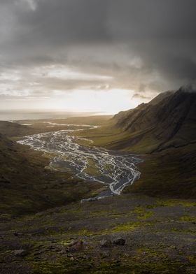 A river delta