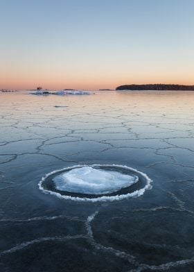 The frozen sea