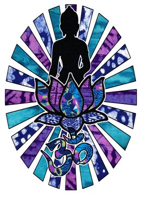 Buddha Silhouette Lotus 