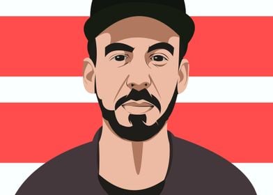 MikeShinoda in Cartoon