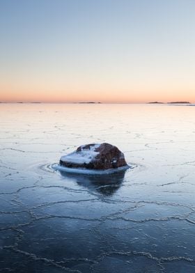 One cold winter evening