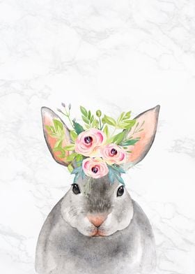 Baby Animal Floral II