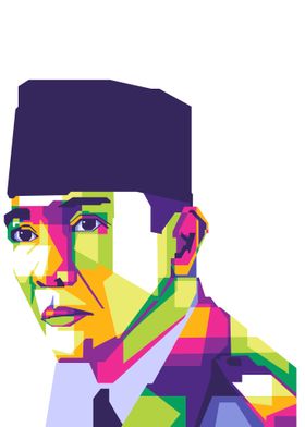 Soekarno in WPAP Potrait