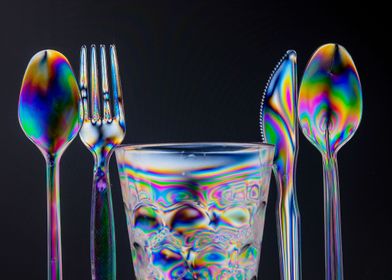 Dining with plastic