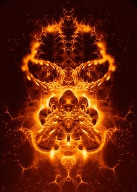 Abstract Fire Artwork 04