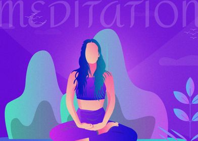 Yoga cover design 