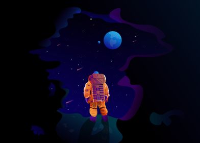 Astronaut cover design  