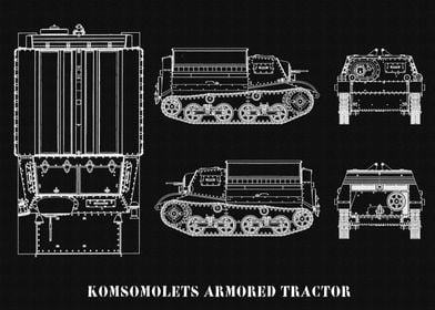 KOMSOMOLETS ARMORED TRACTO