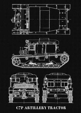 C7P ARTILLERY TRACTOR