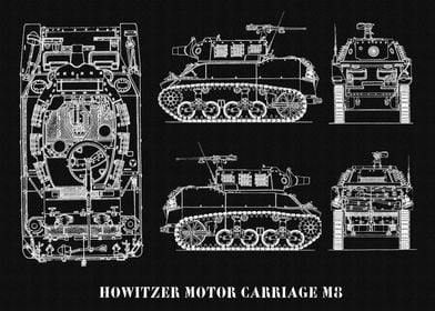 HOWITZER MOTOR CARRIAGE M8