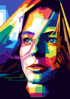 Jodie Foster Popart