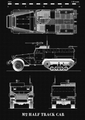 M2 HALF TRACK CAR