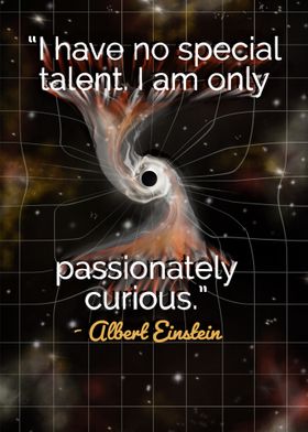 Words related to Albert Einstein Quote artwork Einstein the Universe Poster