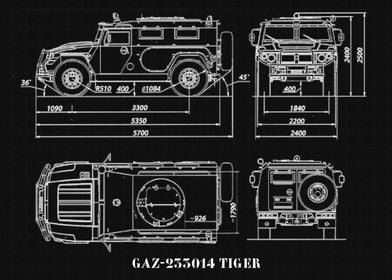 GAZ 233014 TIGER