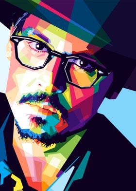 Johnny Depp Popart Style